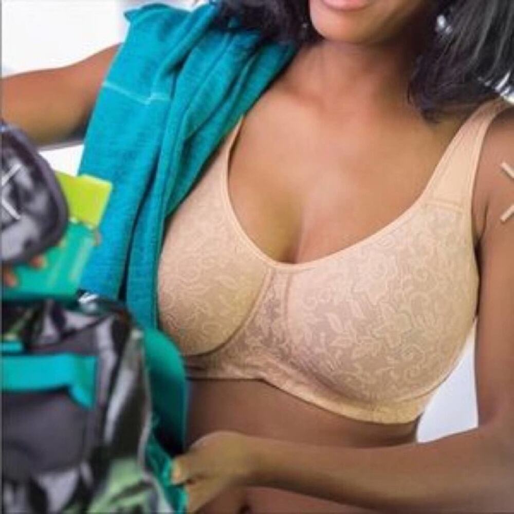 Title Nine Super Lace 2.0 Underwire Bra Nude 34DD